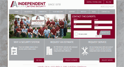 Desktop Screenshot of independentalarmnj.com